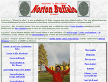 Tablet Screenshot of nortonbuffalo.com